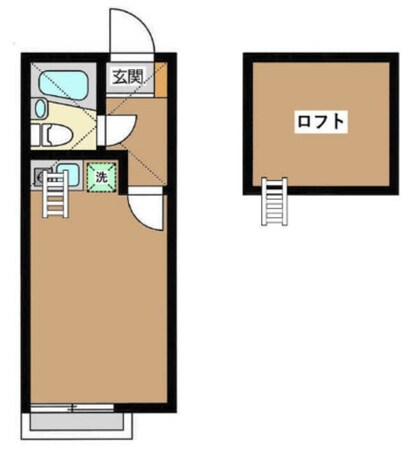 子安駅 徒歩2分 2階の物件間取画像